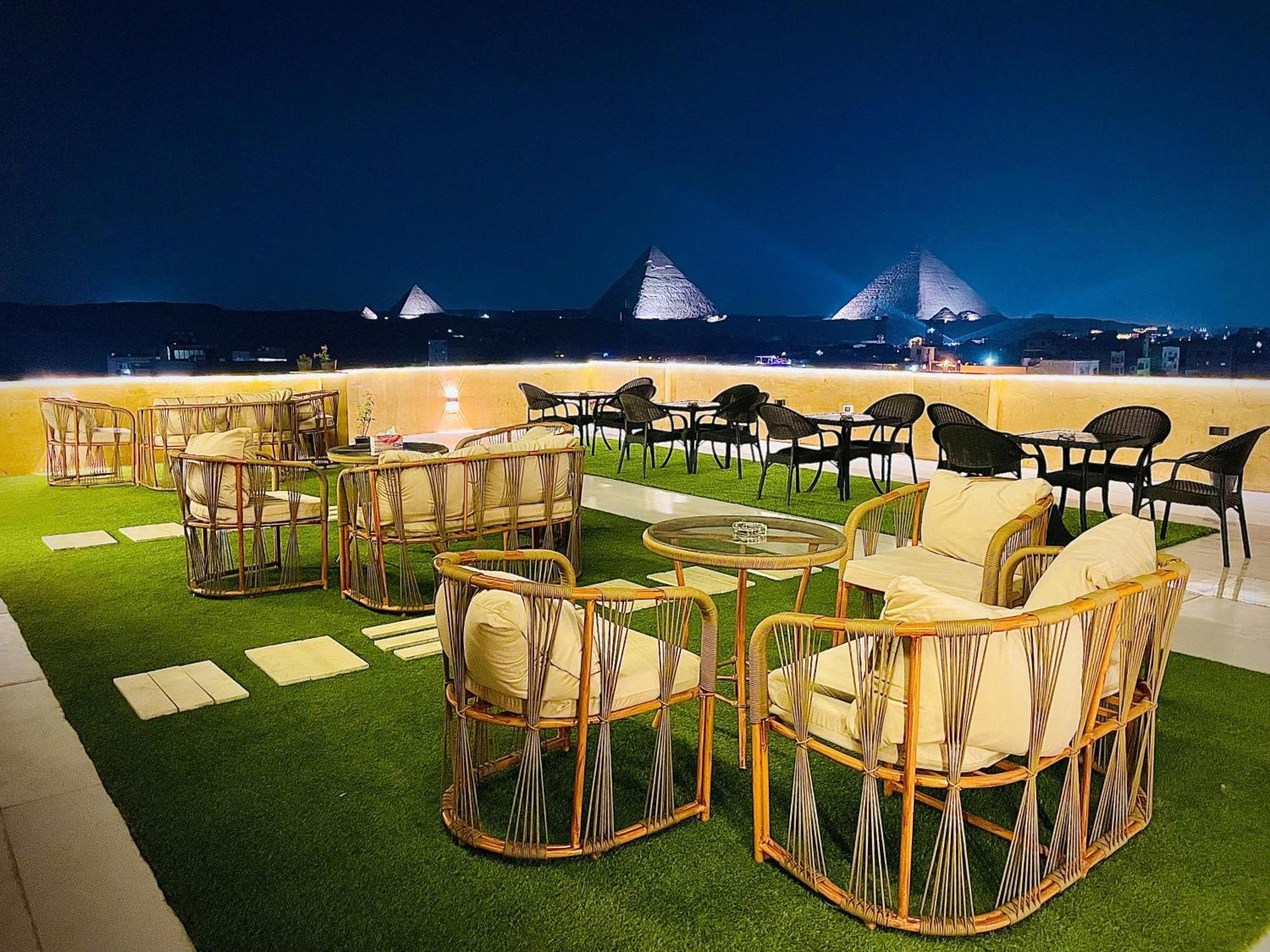 Palm Pyramids View Inn Kafrat al Jabal Экстерьер фото